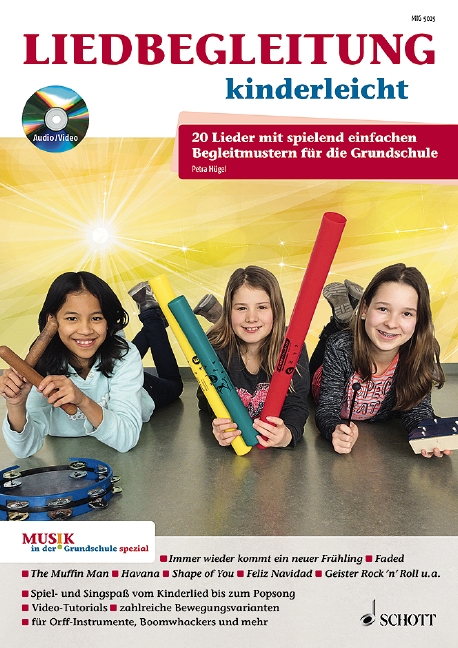 Liedbegleitung kinderleicht, 20 Lieder mit spielend einfachen Begleitmustern für die Grundschule, Journal's special issue. 9783795716172