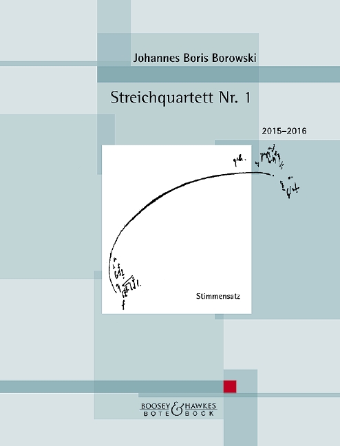 Streichquartett Nr. 1, Set of parts