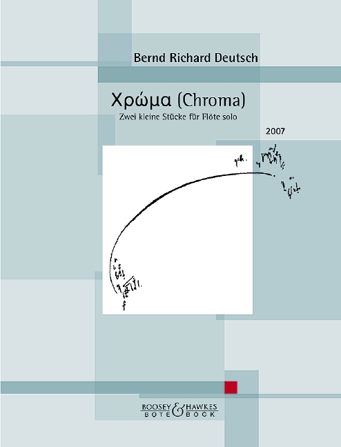 ?????? (Chroma) Nr. 18, Zwei kleine Stücke, for flute