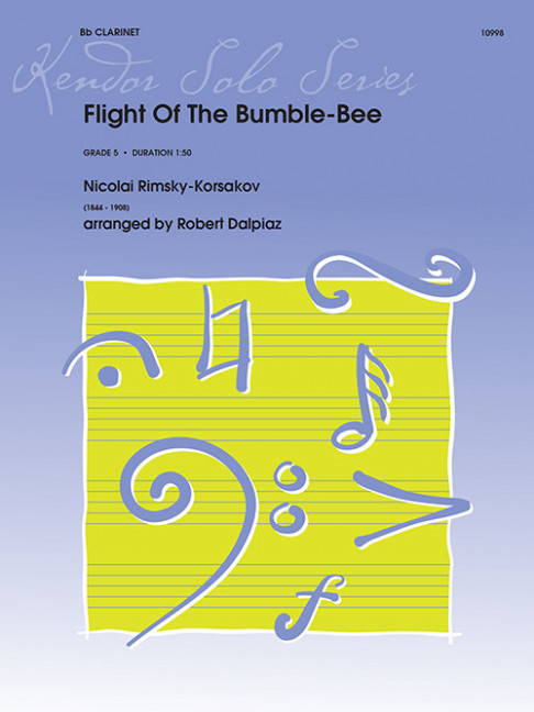 Flight of the Bumble-Bee, for clarinet, Separate edition
