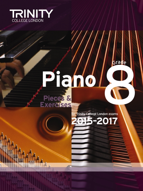 Piano Grade 8 book only 2015-2017