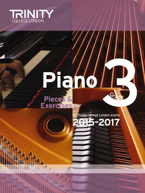 Piano Grade 3 book only 2015-2017
