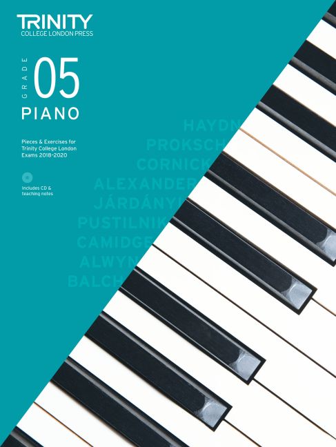 Piano Grade 5 book & CD 2018