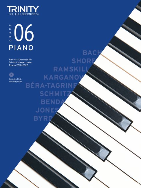 Piano Grade 6 book & CD 2018