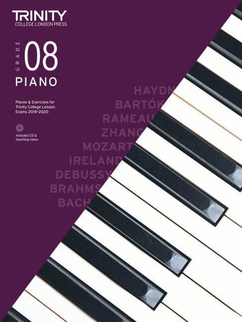 Piano Grade 8 book & CD 2018