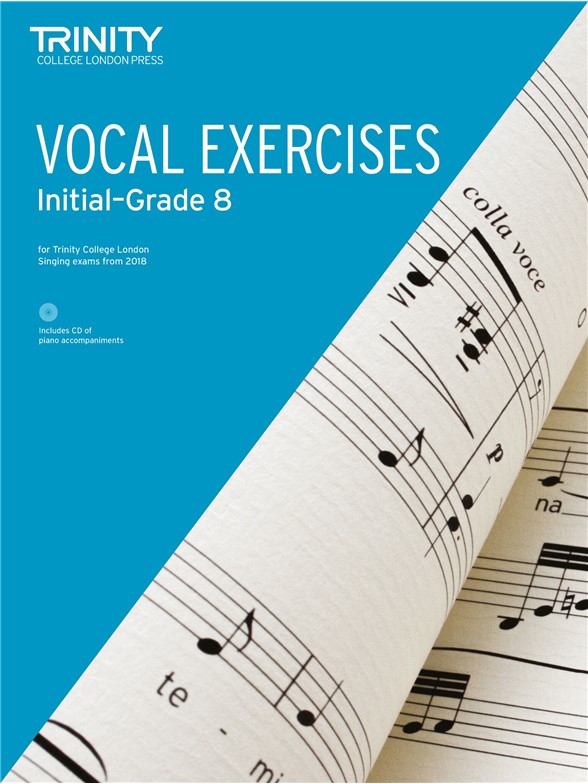 Vocal Exercises Initial to Grade 8, for voice and piano