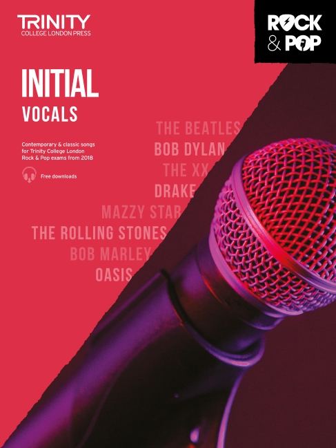 Trinity Rock & Pop 2018 Vocals Initial, for voice