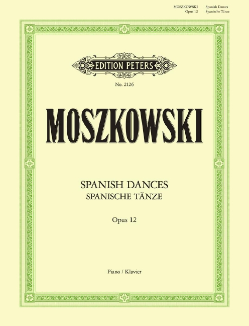 Spanische Tänze op. 12, for piano