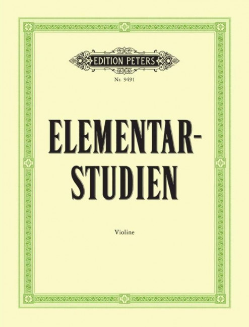 Elementarstudien für Violine