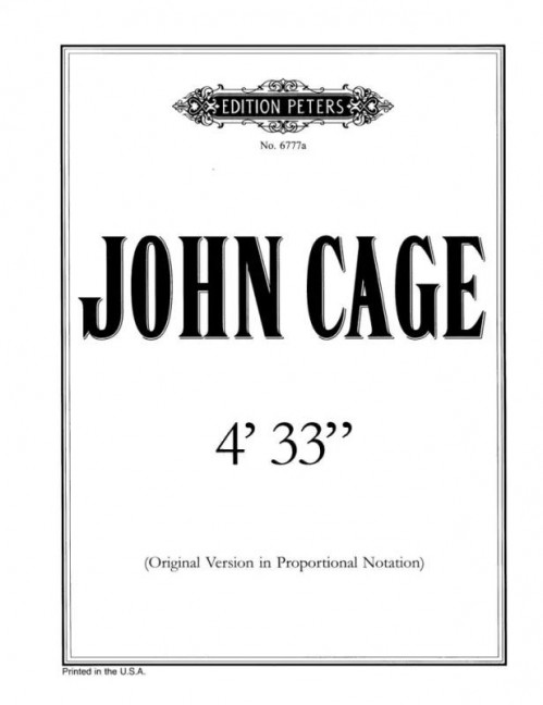 4'33'', Original-Version