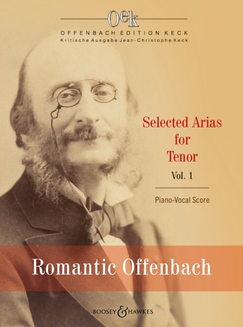 Romantic Offenbach Vol. 1, Selected Arias for Tenor, Piano reduction