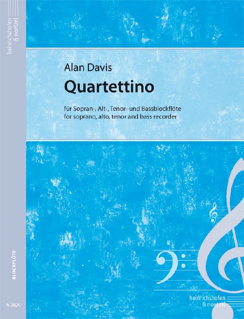 Quartettino, for 4 recorders (SATB), Score and parts