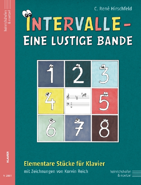 Intervalle: Eine lustige Bande, Elementare Stücke für Klavier, Performing score. 9790204428618 Intervalle: Eine lustige Bande, Elementare Stücke für Klavier, Performing score. 9790204428618