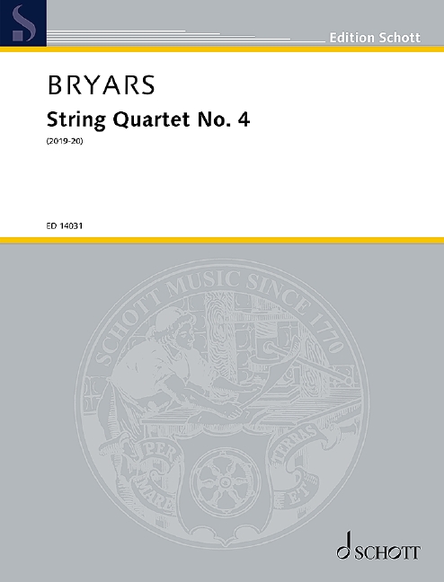 String Quartet No. 4, Score and parts