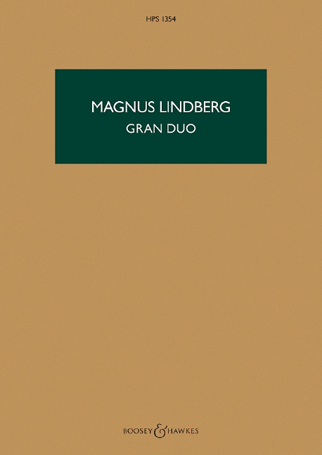 Gran Duo HPS 1354, New Edition, for wind ensemble, Study score