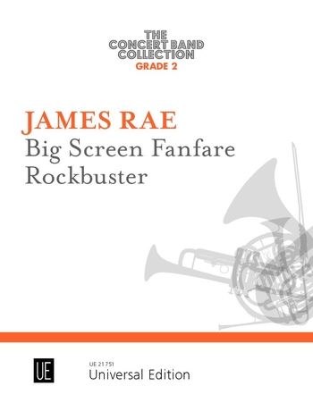 Big Screen Fanfare - Rockbuster, for concert band, Score and parts