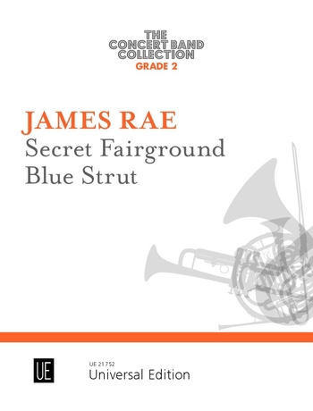 Secret Fairground - Blue Strut, for concert band, Score and parts