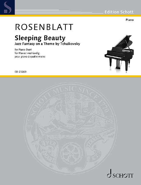 Sleeping Beauty, Jazz Fantasy on a Theme by Tchaikovsky, for piano (4 hands)