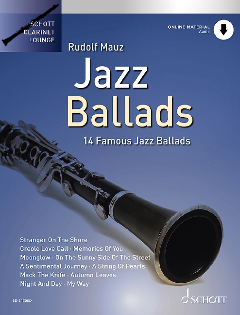 Jazz Ballads Vol. 1, 14 Famous Jazz Ballads, for clarinet