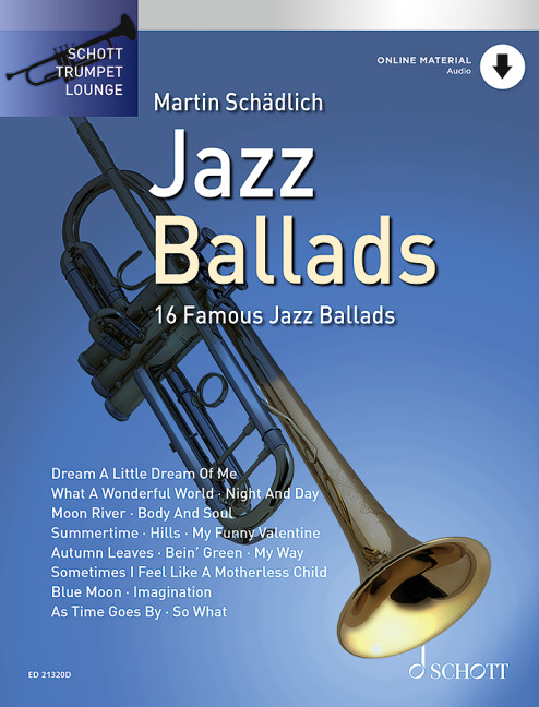 Jazz Ballads Vol. 1, 16 Famous Jazz Ballads, for trumpet