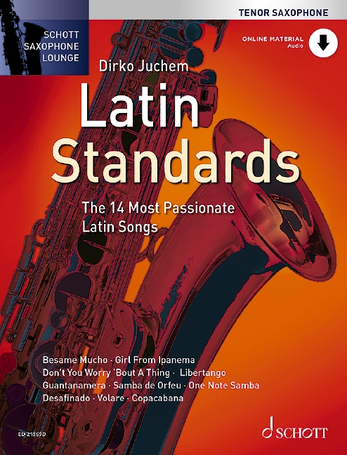 Latin Standards, The 14 Most Passionate Latin Songs, for tenor saxophone