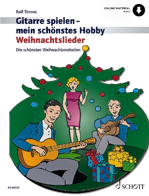 Weihnachtslieder, Die schönsten Weihnachtsmelodien, for 1-3 guitars