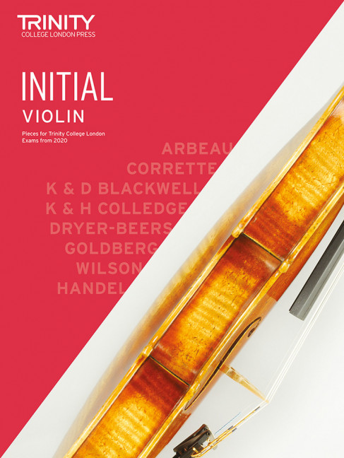 Violin Exam Pieces from 2020: Initial, for violin and piano, Score and part