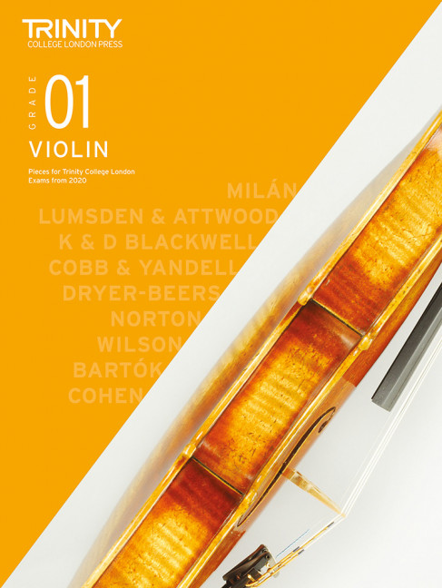 Violin Exam Pieces from 2020: Grade 1, for violin and piano, Score and part