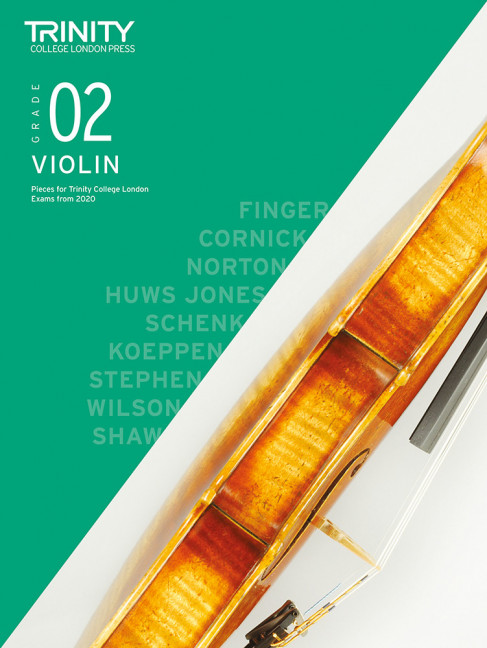 Violin Exam Pieces from 2020: Grade 2, for violin and piano, Score and part