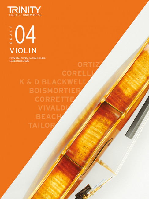 Violin Exam Pieces from 2020: Grade 4, for violin and piano, Score and part