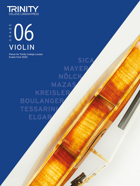 Violin Exam Pieces from 2020: Grade 6, for violin and piano, Score and part