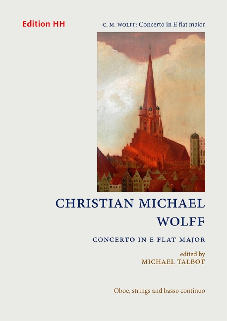 Concerto in E flat major, for oboe, strings and basso continuo, Score