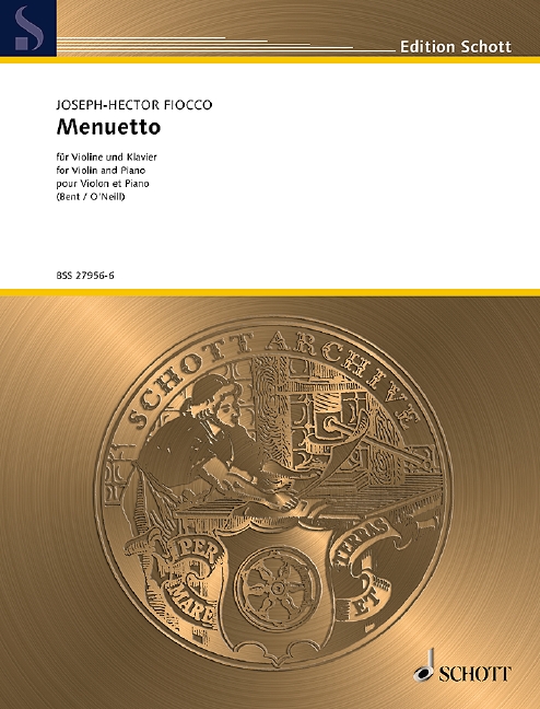 Menuetto, for violin and piano