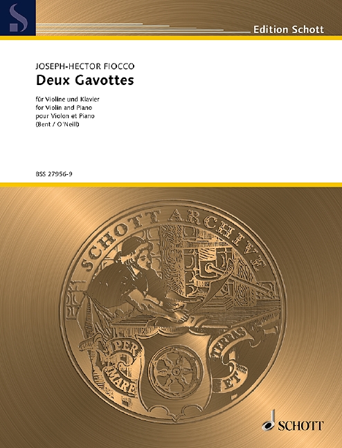 Deux Gavottes, for violin and piano