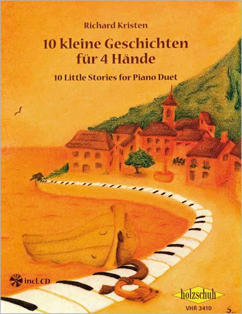 10 Little Stories for Piano Duet, for piano (4 hands), Performing score