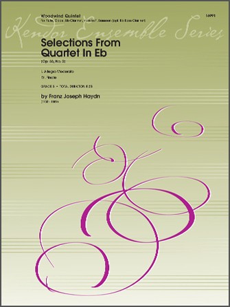 Selections From Quartet In Eb Op. 33, (Op. 33, No. 2), for wind quintet (Querflute, oboe, clarinet, horn and bassoon)