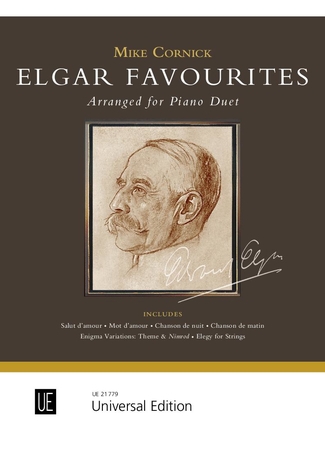 Elgar Favourites, for piano 4 hands, Score