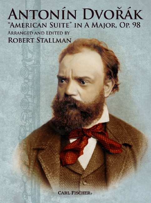 American Suite in A Major, Op. 98, for flute and piano, Score and part