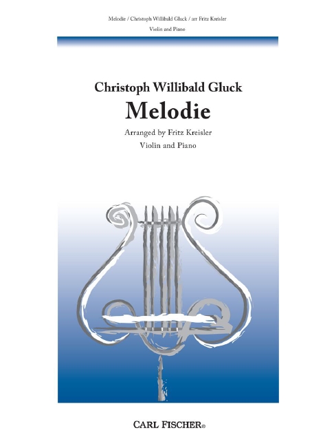 Melodie, for violin and piano, Set of parts
