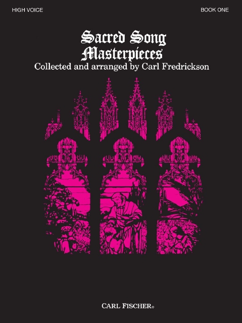 Sacred Song Masterpieces Book One, for keyboard and voice (high tenor)