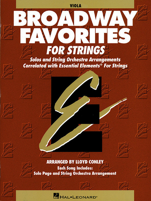 Essential Elements Broadway Favorites for Strings, Viola