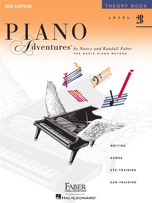 Piano Adventures Theory Book - Level 2B