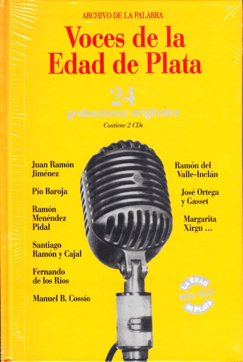 Voces de la Edad de Plata. 24 Grabaciones originales. Contiene 2 CDs.