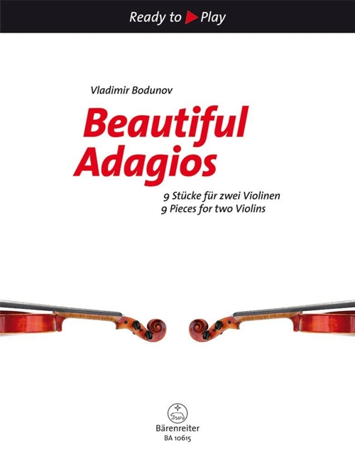 Beautiful Adagios, 9 Pieces for Two Violins
