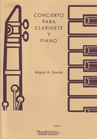 Concierto para clarinete y piano. 13952