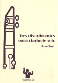 Tres divertimentos para clarinete solo