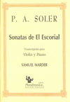 Sonatas de El Escorial. Transcripción para violín y piano. 9788488038395