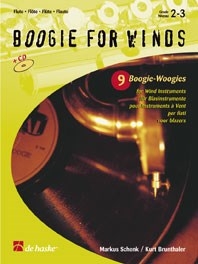 Boogie for Winds: 9 Boogie-Woogies for Windinstruments, for Flute