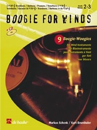 Boogie for Winds: 9 Boogie-Woogies for Windinstruments, for Trombone / Euphonium BC/TC