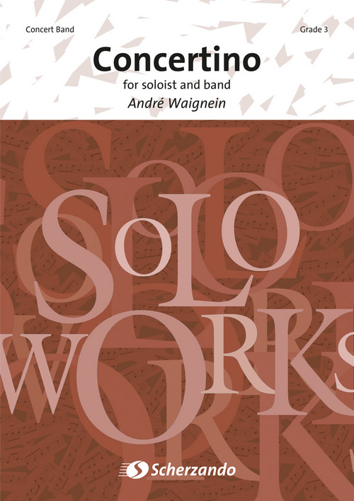 Concertino: for solist and band, for Concert Band/Harmonie, Score